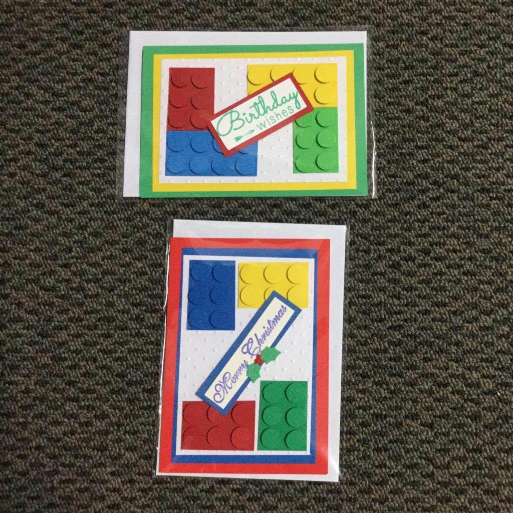 Lego Themed Greeting Cards – Myshowtickets.com.au