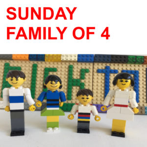 Sunday 9th Oct 22- Family of 4